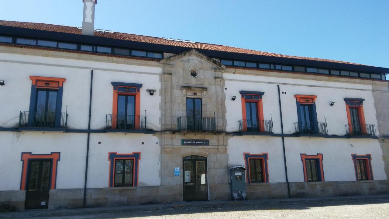 Albergue Estaciones Vivas Banos Del Molgas Exterior photo